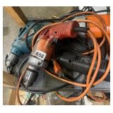 MILWAUKEE AND MAKITA CORDED DRILLS