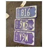 1929 HENDERSON 6IN PLATE AND 1912 HARLEY PLATE 3