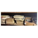ASSORTED BOOKS, AUTOMOTIVE PARTS, & HARDWARE -