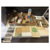 ASSORTED VINTAGE LUCKY STRIKE, GOODRICH PATCH