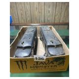 LIONEL THE CORPORATION STREAMLINER TRAIN CARS,