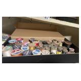 VINTAGE WOODEN THREAD SPOOLS - ASSORTED COLORS