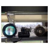 KVH TELESCOPE SIGHT W/ MOUNT, ASSORTED HARDWARE &