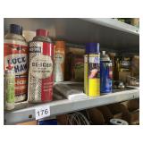 VINTAGE AUTO CARE PRODUCTS - GOLD EAGLE LOCK ETC.