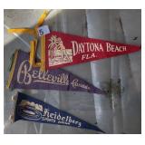 VINTAGE TRAVEL PENNANTS - DAYTONA BEACH,