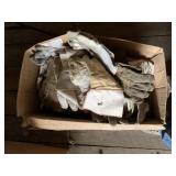 ASSORTED WORK GLOVES - CANVAS, LEATHER, COTTON