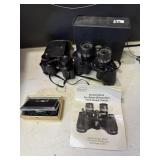 2 BINOCULARS AND OPERA GLASSES