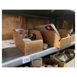 ASSORTED SHOP SUPPLIES - SANDERS, ABRASIVES,