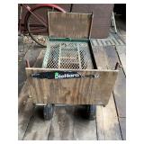DIEHARD BICYCLE CARGO TRAILER - WOOD SIDES, METAL