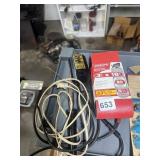 WIGGLER VOLTAGE TESTER W/ DIABLO SANDING BELTS.