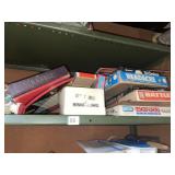 ASSORTED BOARD GAMES - SCRABBLE, HEADACHE,