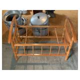 DOLL CRIB,STEAMER BASKET, COOKER, BIRD HOUSES