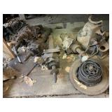 OVERDRIVES ON LEFT, MODEL T TRANSMISSION ON RIGHT