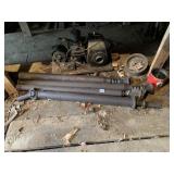 ASSORTED DRIVE SHAFTS TO GO WITH OVERDRIVES