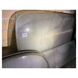 PAIR OF AUTOMOTIVE WINDOW GLASS PANELS. BELIEVED