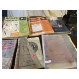 VINTAGE AUTO SERVICE MANUALS - MOTOR