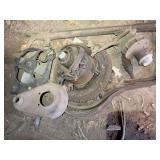 MODEL T TRANSMISSION, REAR SPRINGS, FRONT AXLE