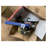HAUL-MASTER HAND WINCH - 900 LB. CAPACITY, BLUE