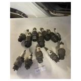 ASSORTED VINTAGE SPARK PLUGS