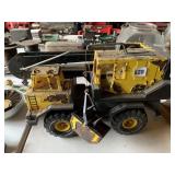 TONKA TURBO-DIESEL DUMP TRUCK - YELLOW,