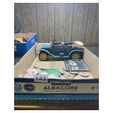 VINTAGE TOY CAR W/ HERSHEY MEMORABILIA