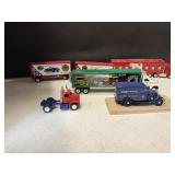 SEMI-TRUCKS METAL AACA AND SEMI W/ CARS FOR,