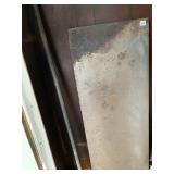 METAL SHEET - APPROX 48X19.5IN, WEATHERED,