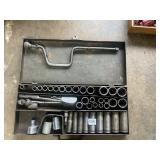 VINTAGE SOCKET SET W/ METAL CASE - MULTIPLE