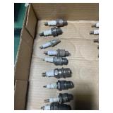 ASSORTED VINTAGE SPARK PLUGS