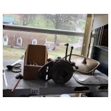 ANTIQUE FARM EQUIPMENT COLLECTION - CAST IRON