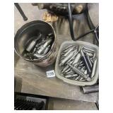 CENTER DRILLS AND END MILLS