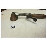 VINTAGE KITCHEN GADGETS - METAL WITH WOODEN