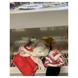 DOLL CLOTHES & ACCESSORIES - STRAW HAT, STRIPED