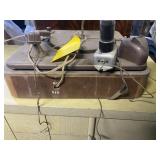 VINTAGE RECORD PLAYER WOOD VENEER