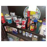 ASSORTED HARDWARE & MAINTENANCE SUPPLIES - PAINT,