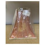 RED GOLD ELEPHANT LAMPSHADE