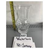 WATERFORD CRYSTAL VASE 7IN