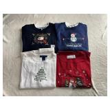 WOMEN'S HOLIDAY SHIRTS, SIZE S/M