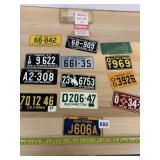 WHEATIES MINIATURE LICENSE PLATES.