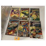 DC COMICS SUPERMAN COMIC BOOKS.