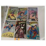 DC COMICS SUPERMAN TITLES COMIC BOOKS.