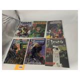DRACULA, NIGHT MAN, DARK DOMINION COMIC BOOKS.