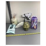 CONAIR HAIR DRYER, FINISHING TOUCH HAIR REMOVER,