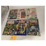 MARVEL COMICS X-MEN BEAVIS HULK COMIC BOOKS.