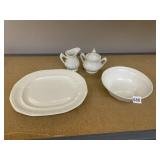 IROQUOIS MUSEUM WHITE SERVING WARE.