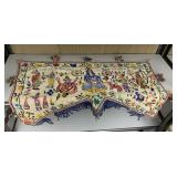 EMBROIDERED WALL HANGING 39X27IN.