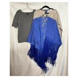 WOMEN'S KNIT & CROCHET TOPS, S/M, EILEEN FISHER