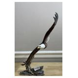 AMERICAN EAGLE GALLERY PORCELAIN EAGLE WALL MOUNT