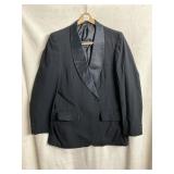 VINTAGE MEN'S TUXEDO SIZE 42 R JACKET, 36 PANT