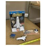 ACTION PRODUCTS SPACE VOYAGERS NASA SPACE MODELS.